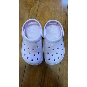 ✨SOLD✨Crocs x Toddler Pink Crocs
